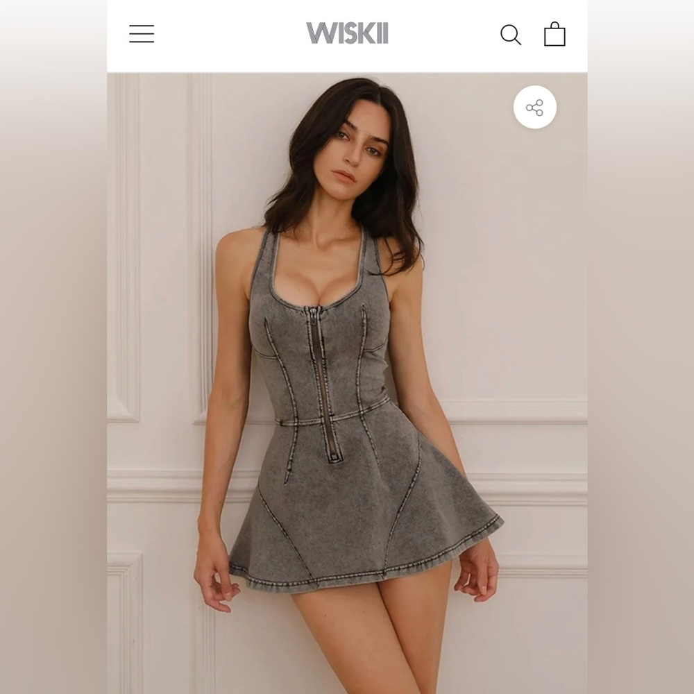 Wiskii denium dress